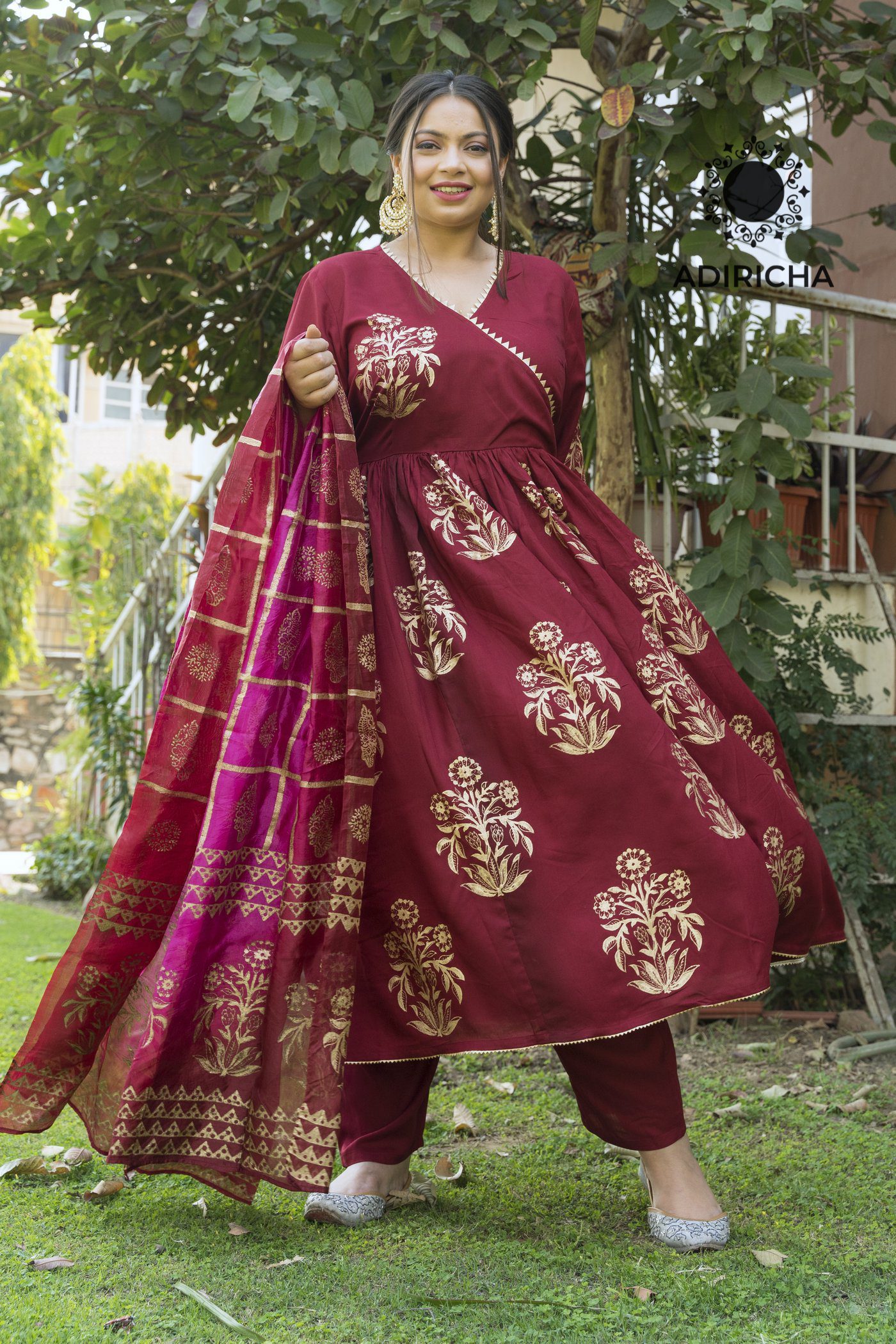 NEW ARRIVAL MAROON ANARKALI SUIT @ 31% OFF Rs 2100.00 Only FREE Shipping +  Extra Discount - SILKY NET SUIT, Buy SILKY NET SUIT Online, Anarkali Salwar  Suit, Semi Stiched Suit, Buy