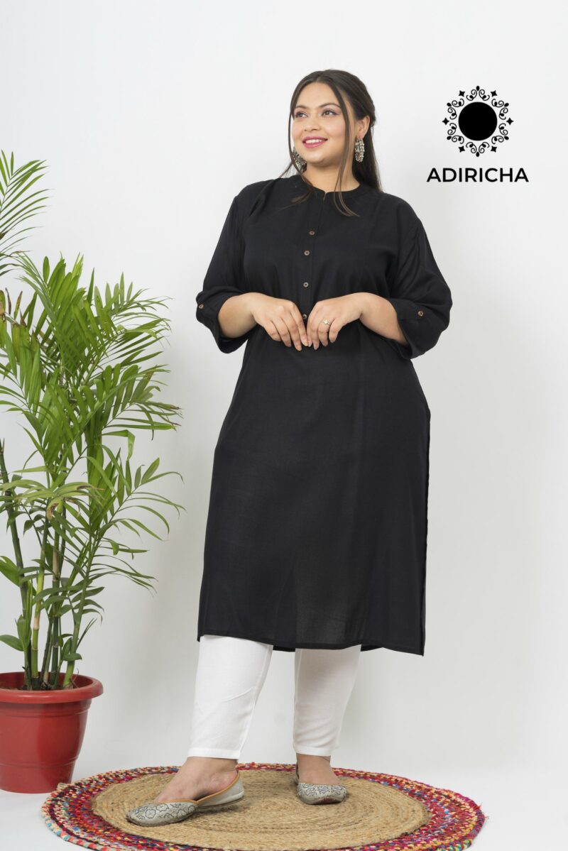 Black Kurta For Women