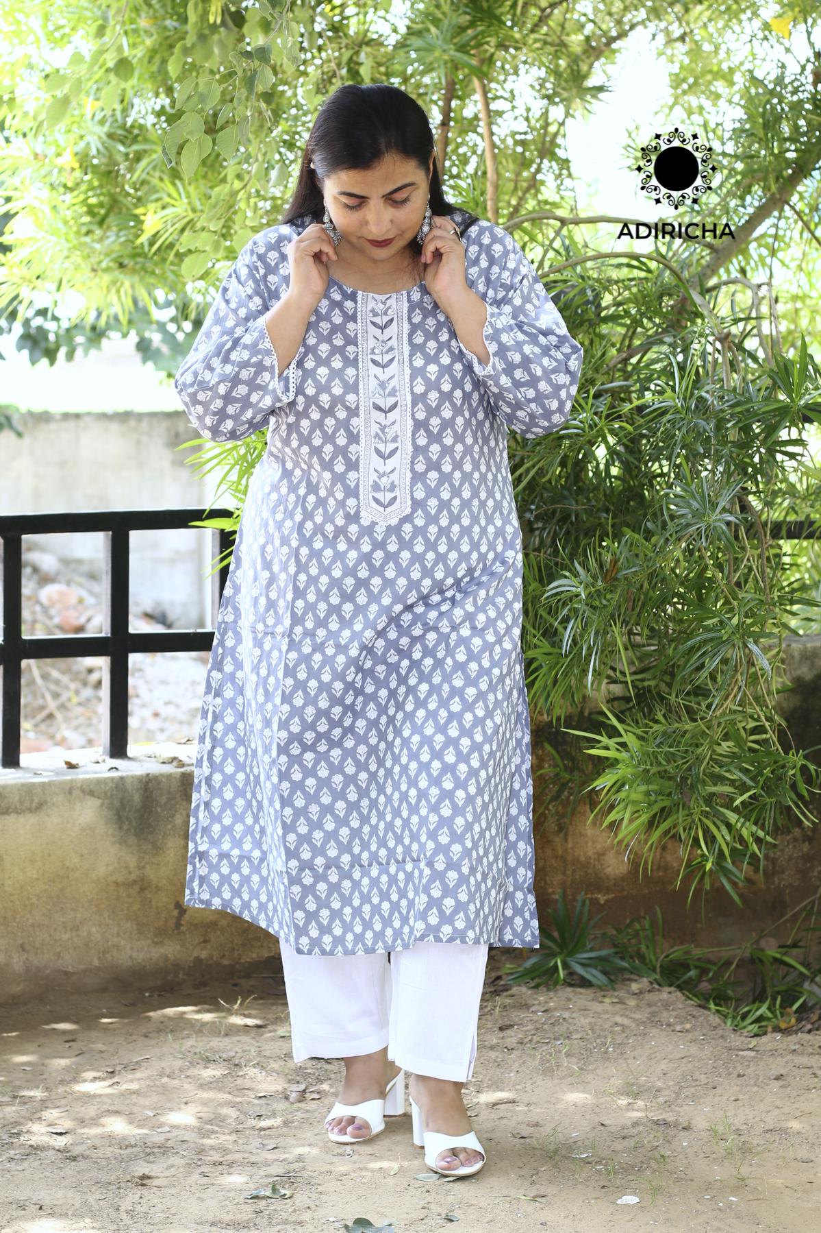 aarvi fashion plus size vol 1 pure cotton designer kurtis online best price  surat
