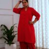 Plus Size Rani Pink Pathani Co Ord Set